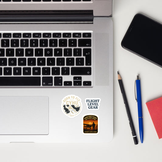 ✈️ CYHU “Born to Fly” Sticker – Flight School Edition